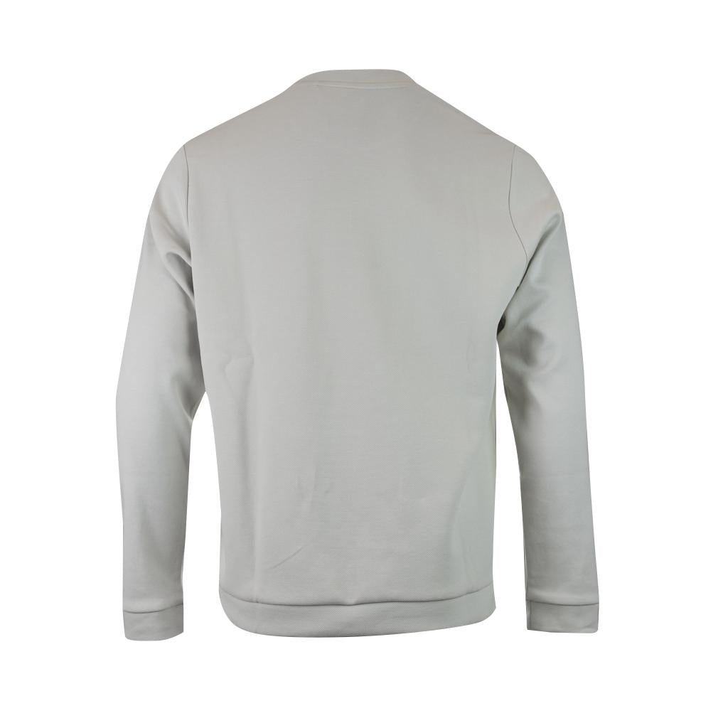 Hugo Boss Beige Cotton Round Neck Sweatshirt
