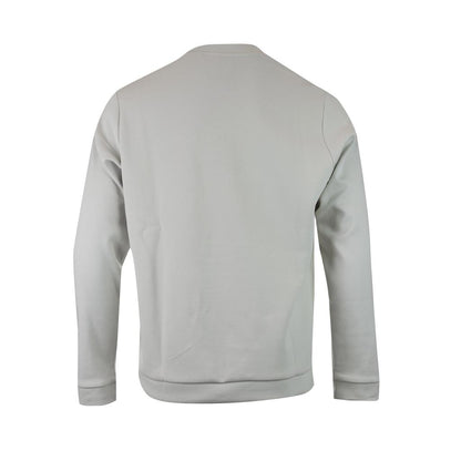 Hugo Boss Beige Cotton Round Neck Sweatshirt