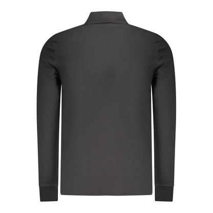 Hugo Boss Black Cotton Men's Polo Shirt