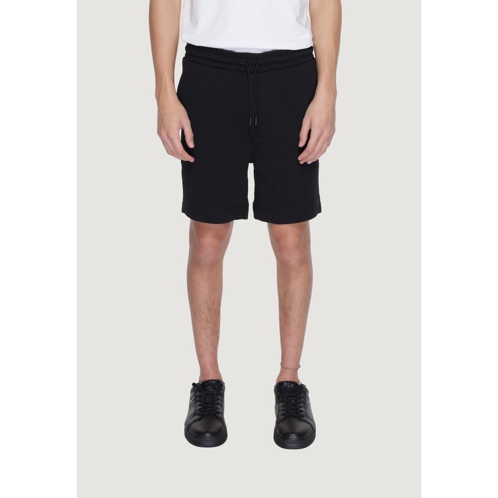 Hugo Boss Black Cotton Short-Modeoutlet