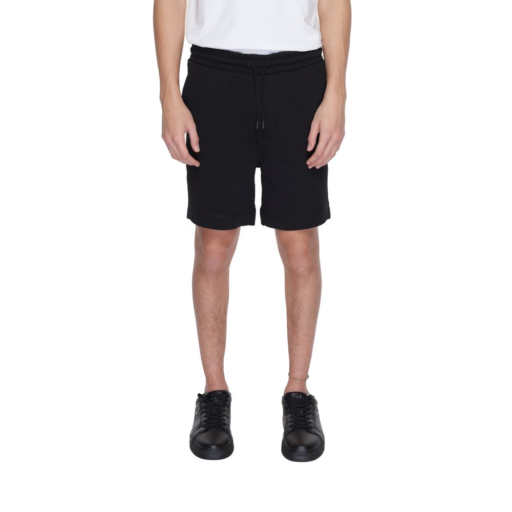 Hugo Boss Black Cotton Short-Modeoutlet