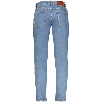 Hugo Boss Blue Cotton Men's Jeans