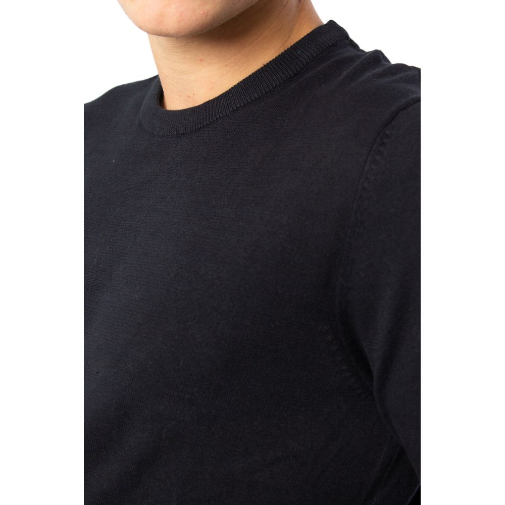 Jack Jones Black Cotton Sweatshirt