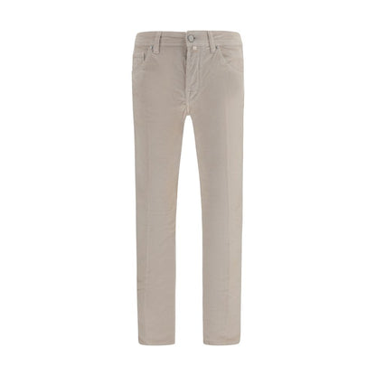 Jacob Cohen Beige Cotton Casual Pants