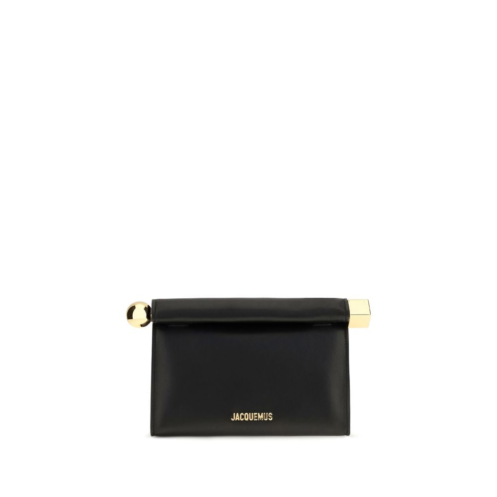 Jacquemus Black Lamb Ovis Aries Shoulder Bag