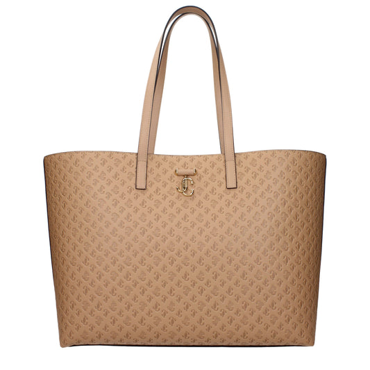 Jimmy Choo Brown Leather Shoulder Bag