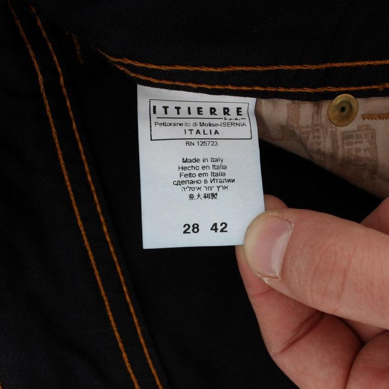 John Galliano Blue Wash Cotton Slim Fit Jeans