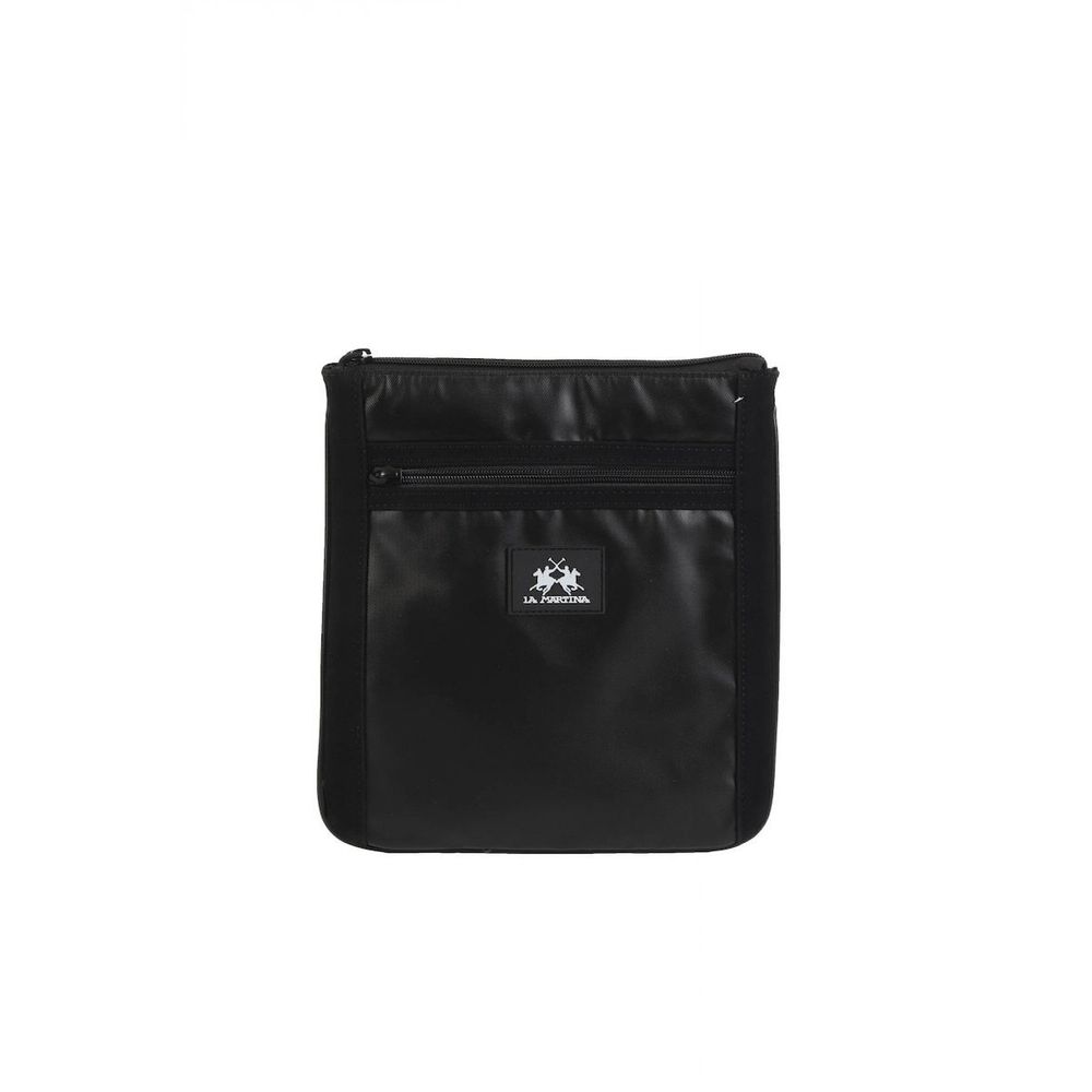 La Martina Black Polyethylene Crossbody Bag