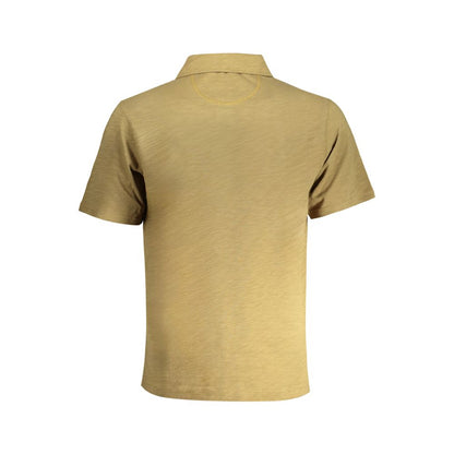 La Martina Verde Cotton Men Polo Shirt