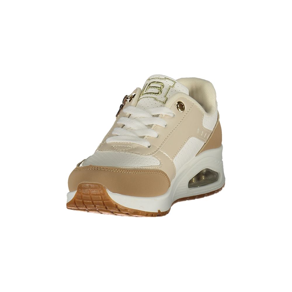 Laura Biagiotti Bianco Polyurethane Women Sneaker