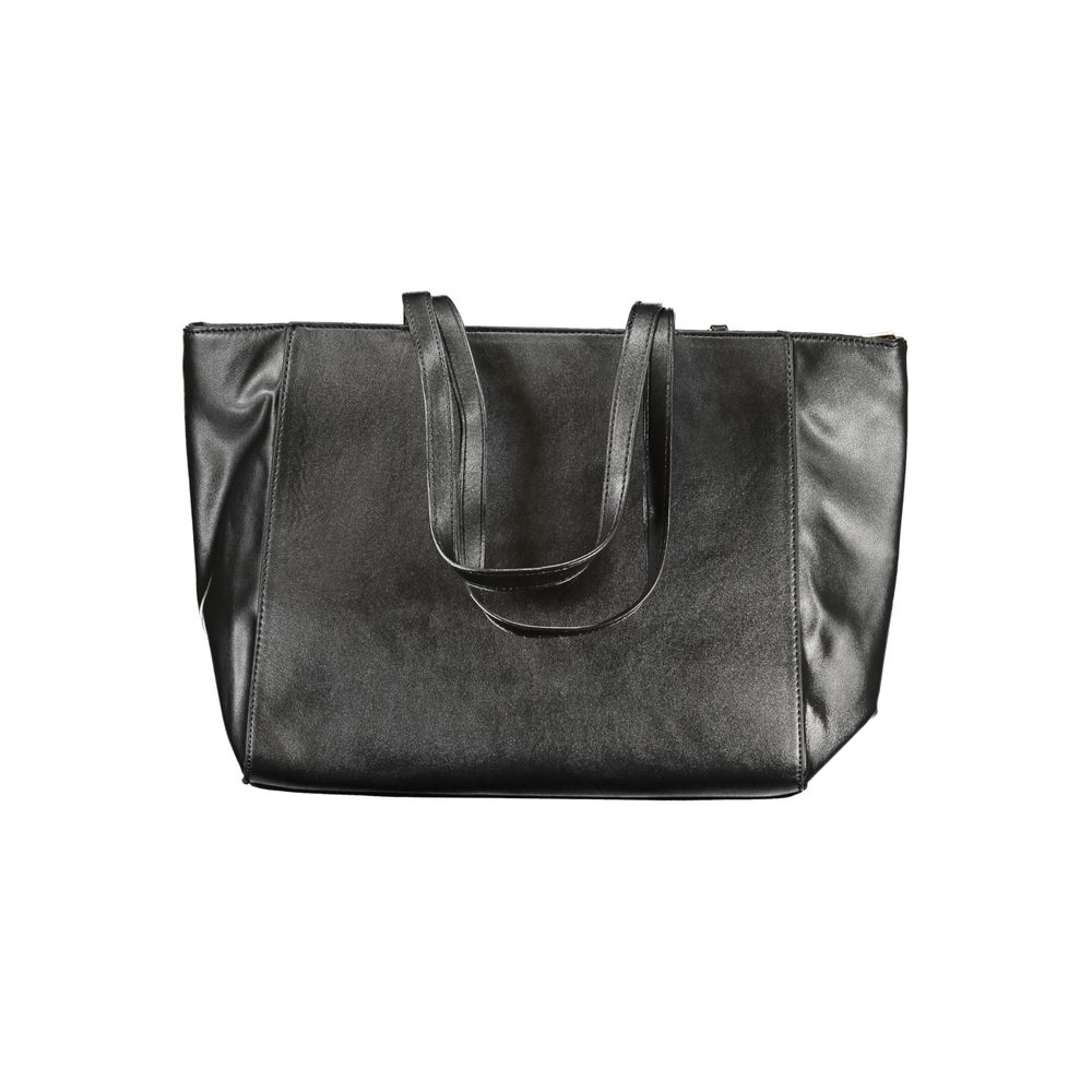 Laura Biagiotti Black PVC Women Handbag