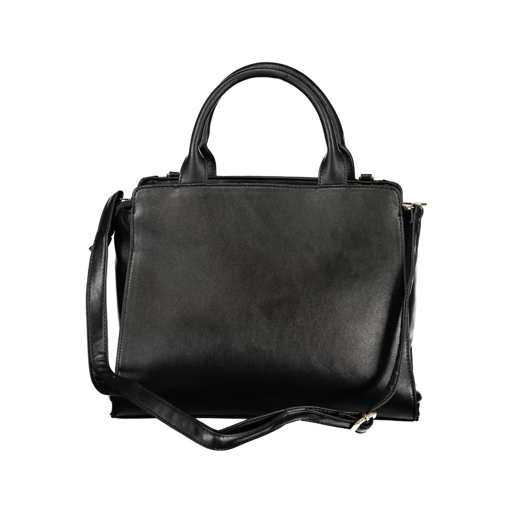 Laura Biagiotti Black PVC Women Handbag