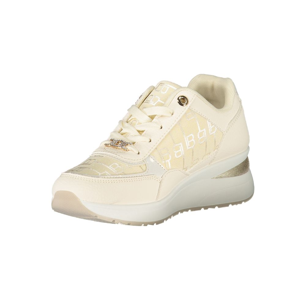 Laura Biagiotti White Polyester Sneakers