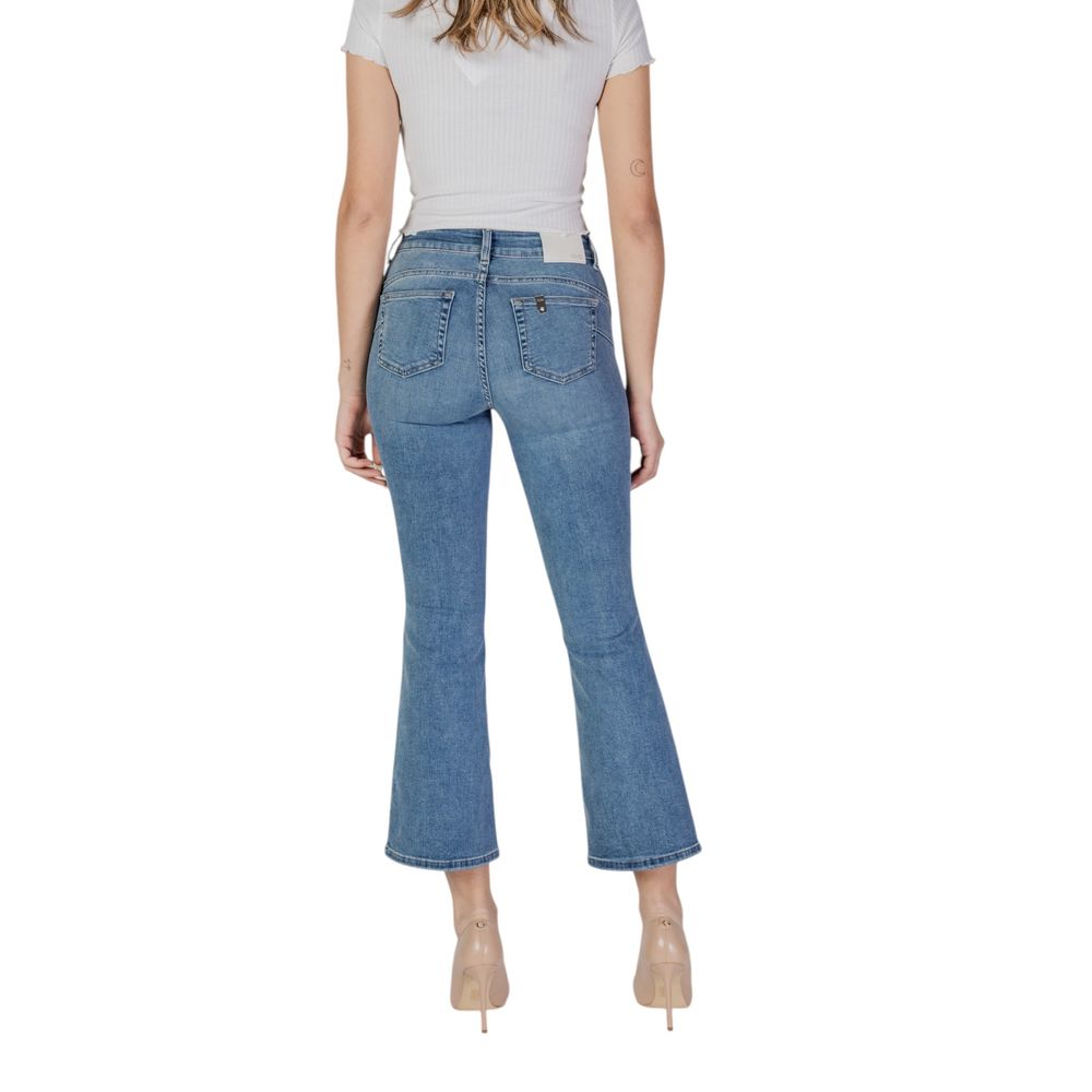 Liu Jo Blue Cotton Bootcut Jean