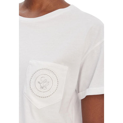 Liu Jo White Cotton T-Shirt