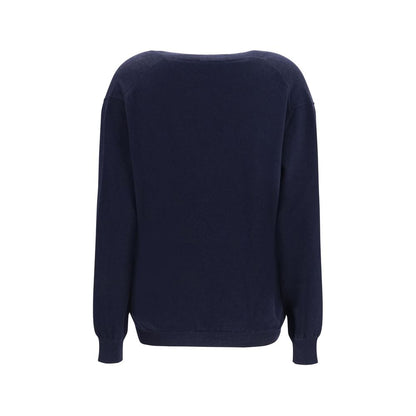 Malo Blue Cashmere Sweater