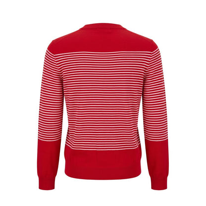Malo Red Cotton Men Sweater