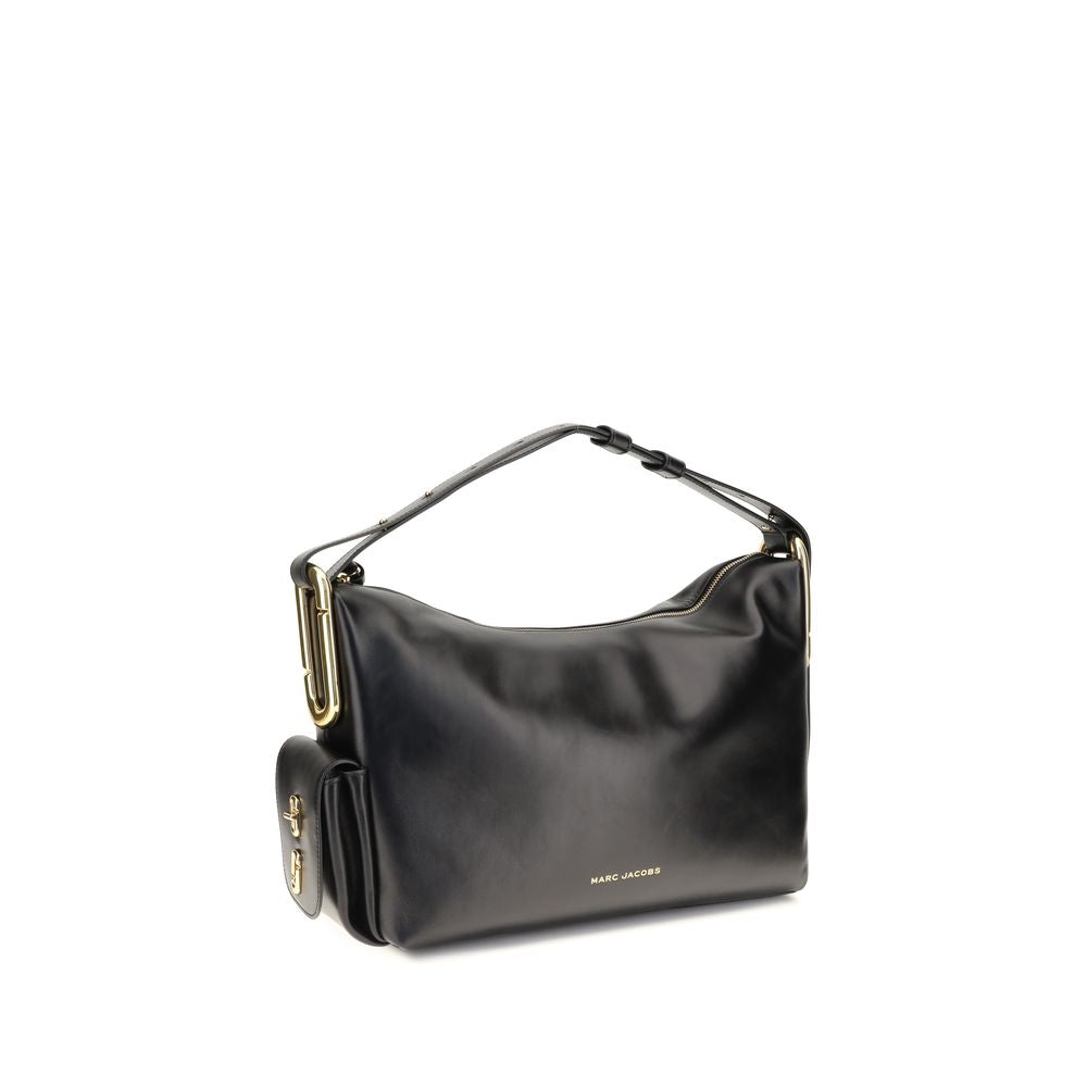 Marc Jacobs Black Calf Leather Bos Taurus Handbag