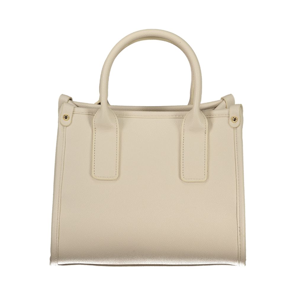 Mario Valentino Beige Polyurethane Women Handbag