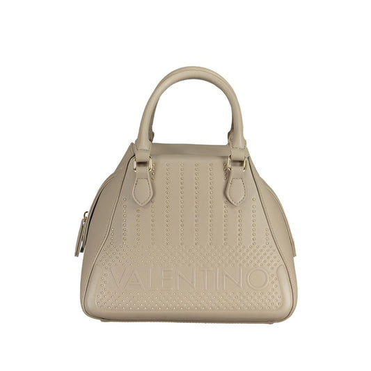 Mario Valentino Beige Polyurethane Women's Handbag