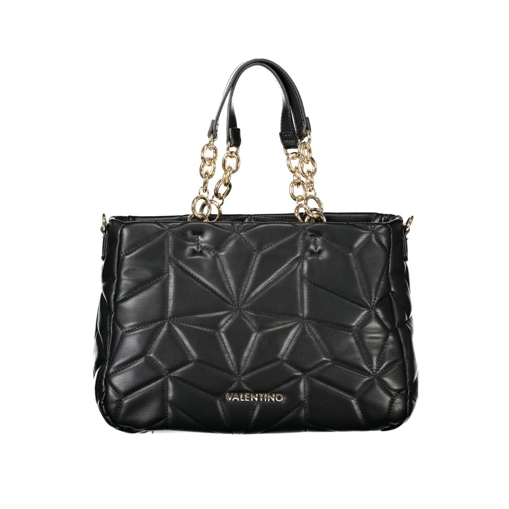 Mario Valentino Black Polyethylene Women Handbag