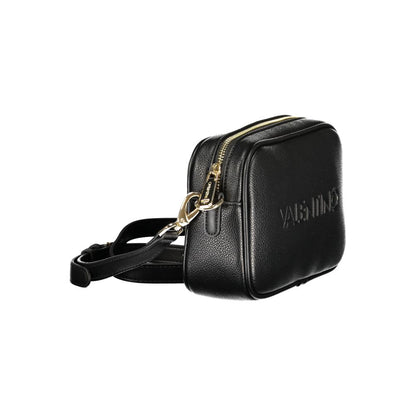 Mario Valentino Black Polyurethane Women Handbag