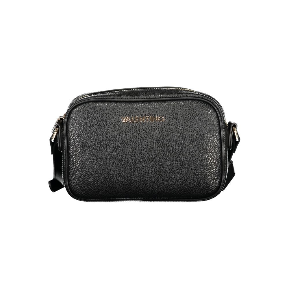 Mario Valentino Black Polyurethane Women's Crossbody Bag