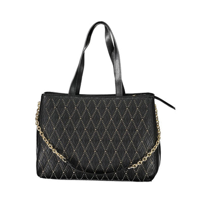 Mario Valentino Black Polyurethane Women's Handbag