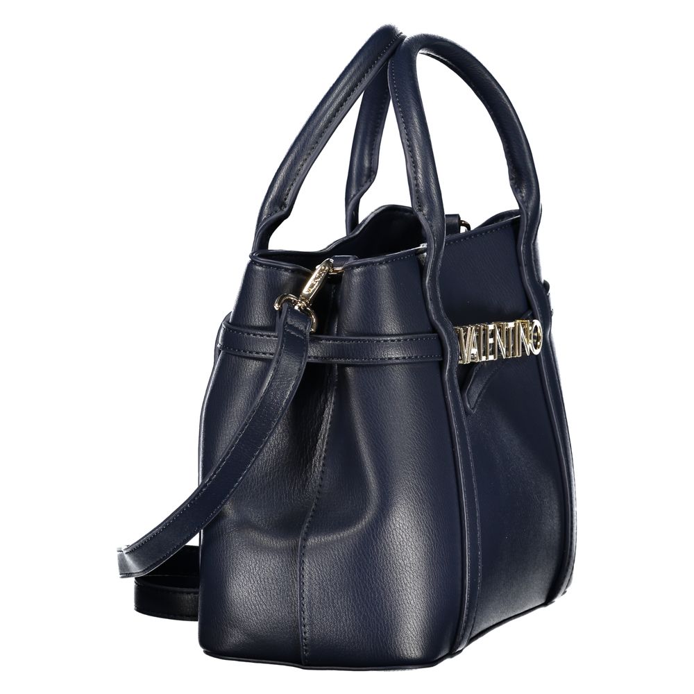 Mario Valentino Blu Polyurethane Woman Handbag