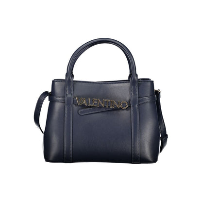 Mario Valentino Blu Polyurethane Woman Handbag