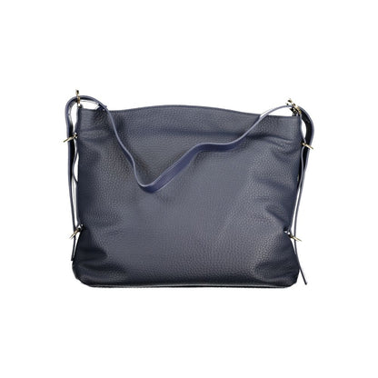 Mario Valentino Blue Poliuretano Women's Bag with Shoulder Handle