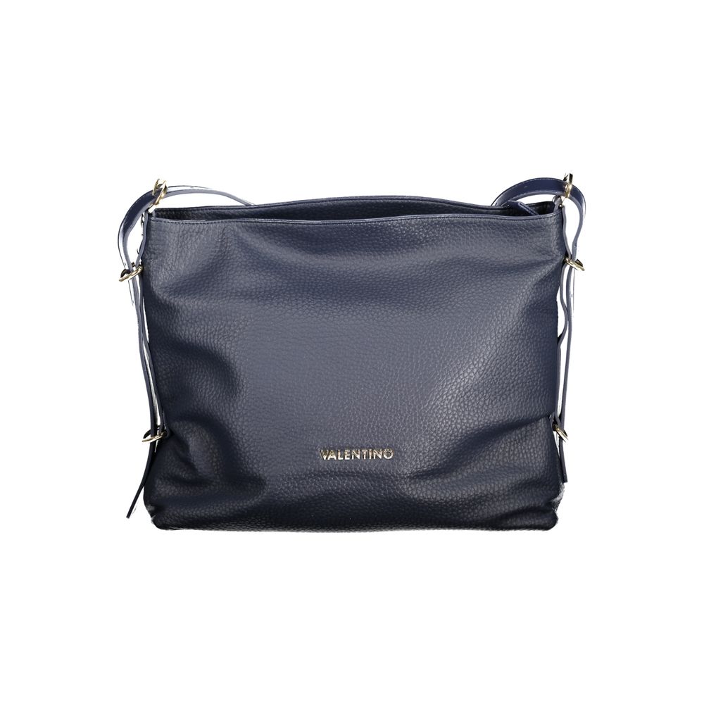 Mario Valentino Blue Poliuretano Women's Bag with Shoulder Handle