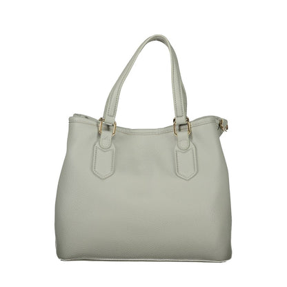 Mario Valentino Grigio Polyurethane Women Handbag