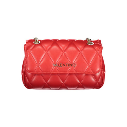 Mario Valentino Red Polyurethane Women Handbag