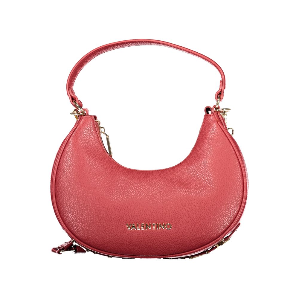 Mario Valentino Rosso Polyurethane Woman Shoulder Bag
