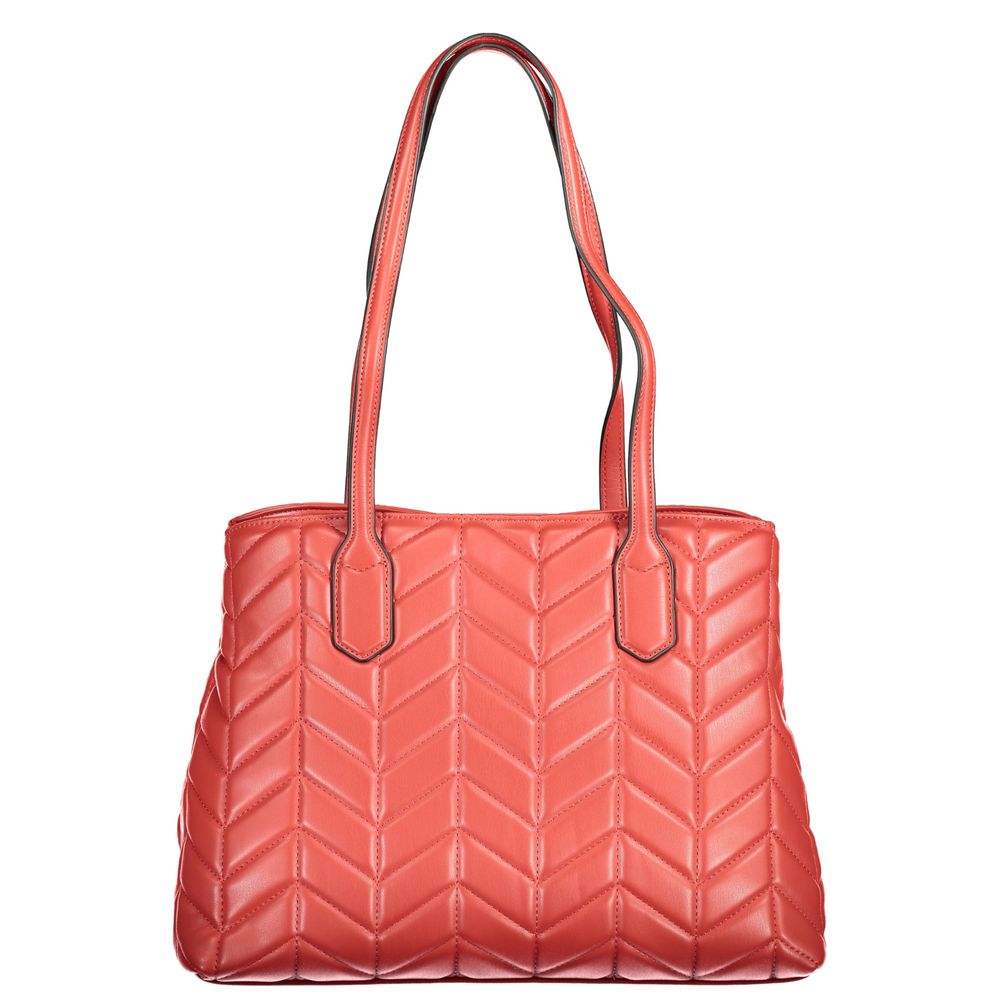 Mario Valentino Rosso Polyurethane Women Bag