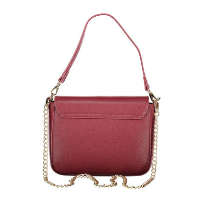 Mario Valentino Rosso Polyurethane Women Handbag
