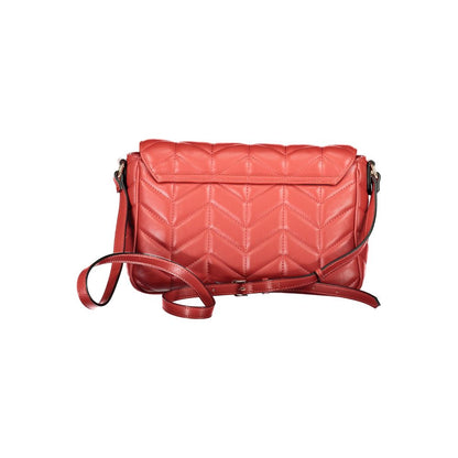 Mario Valentino Rosso Polyurethane Women's Bag