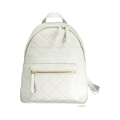 Mario Valentino White Polyethylene Backpack