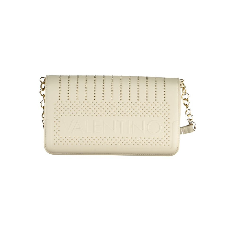 Mario Valentino White Polyurethane Women's Shoulder Bag