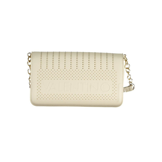 Mario Valentino White Polyurethane Women's Shoulder Bag