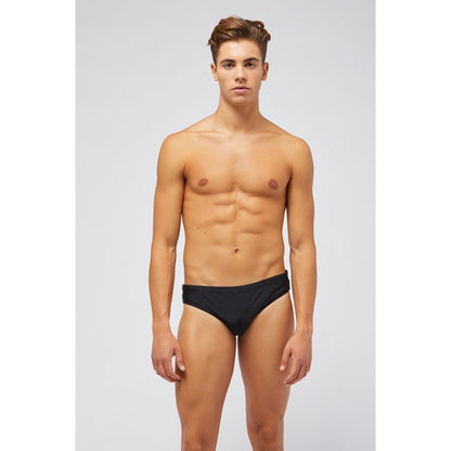 Moschino Black Polyamide Swim Briefs