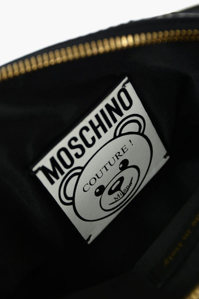 Moschino Couture Moschino Sort Nylon Clutch Taske-Modeoutlet