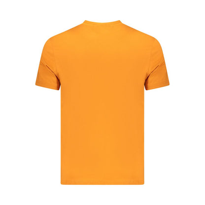 Napapijri Arancione Cotton Men T-Shirt
