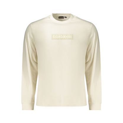 Napapijri Bianco Cotton Men's T-Shirt