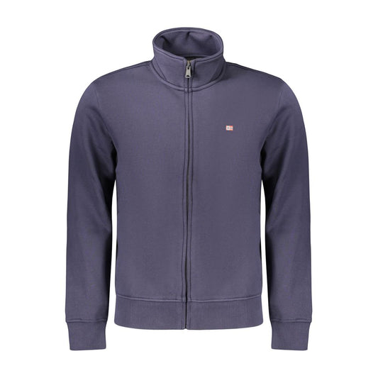 Napapijri Blue Cotton Sweatshirt