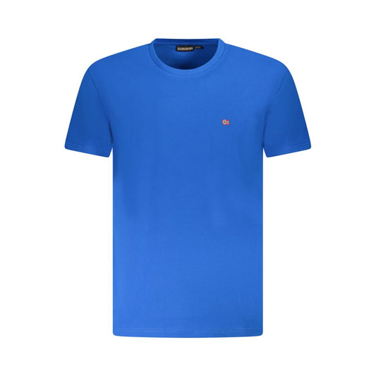 Napapijri Blue Cotton T-Shirt