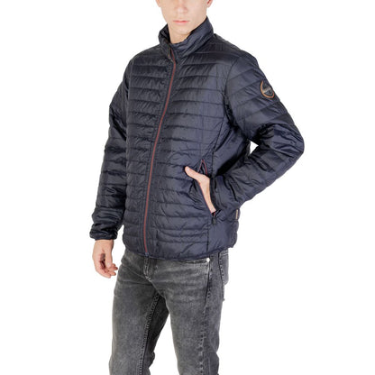 Napapijri Blue Polyamide Jackets & Coat