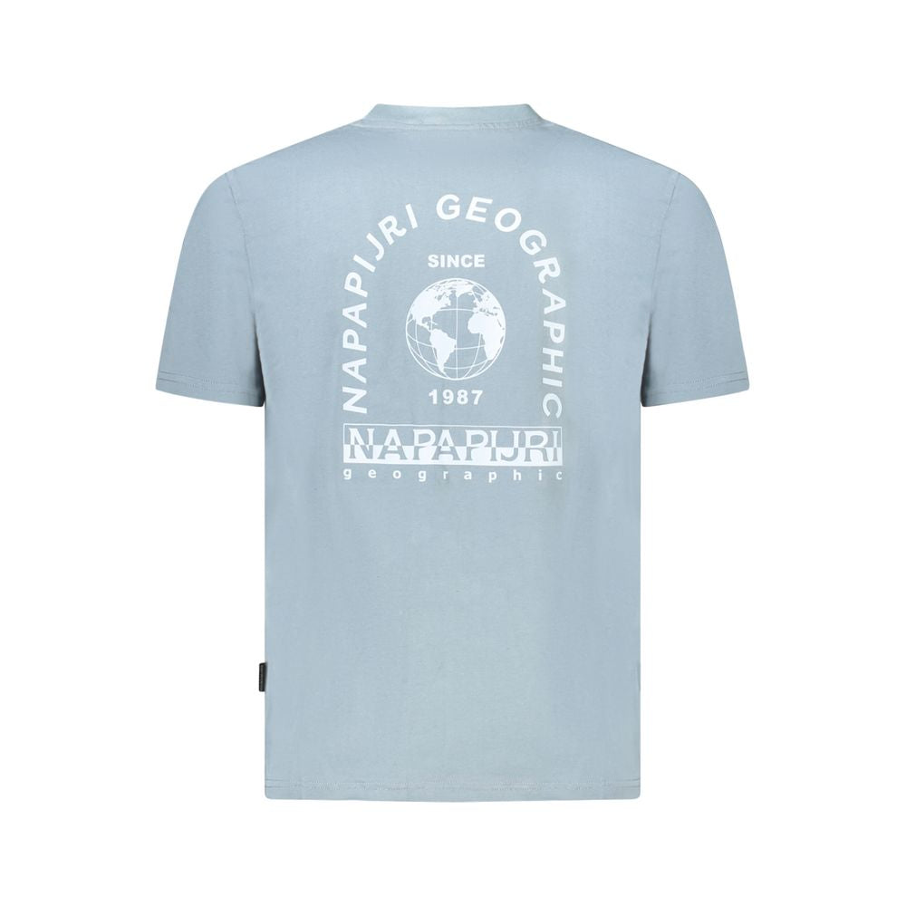 Napapijri Gray Cotton Men Shirt