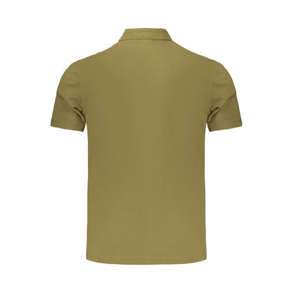 Napapijri Green Cotton Men's Polo Shirt